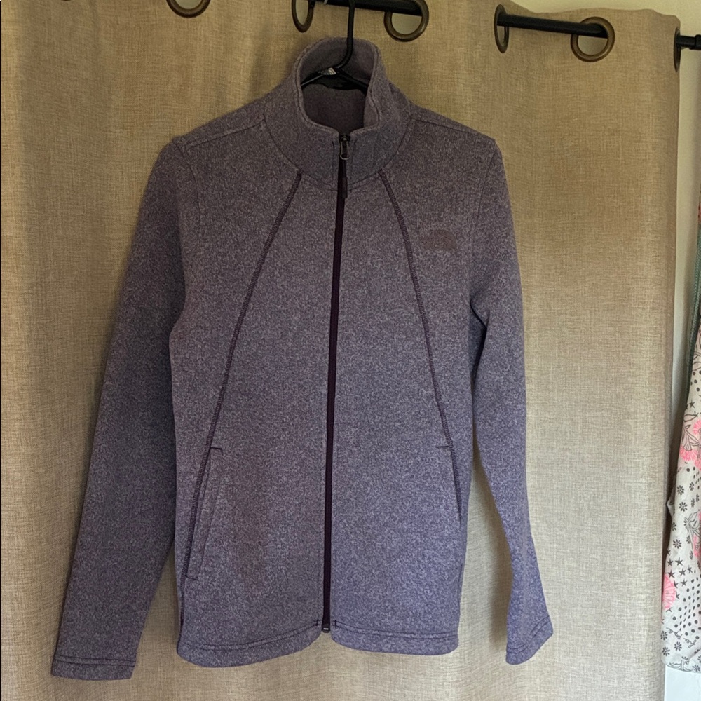 The North Face Women's Heathered Purple Ski Jacket